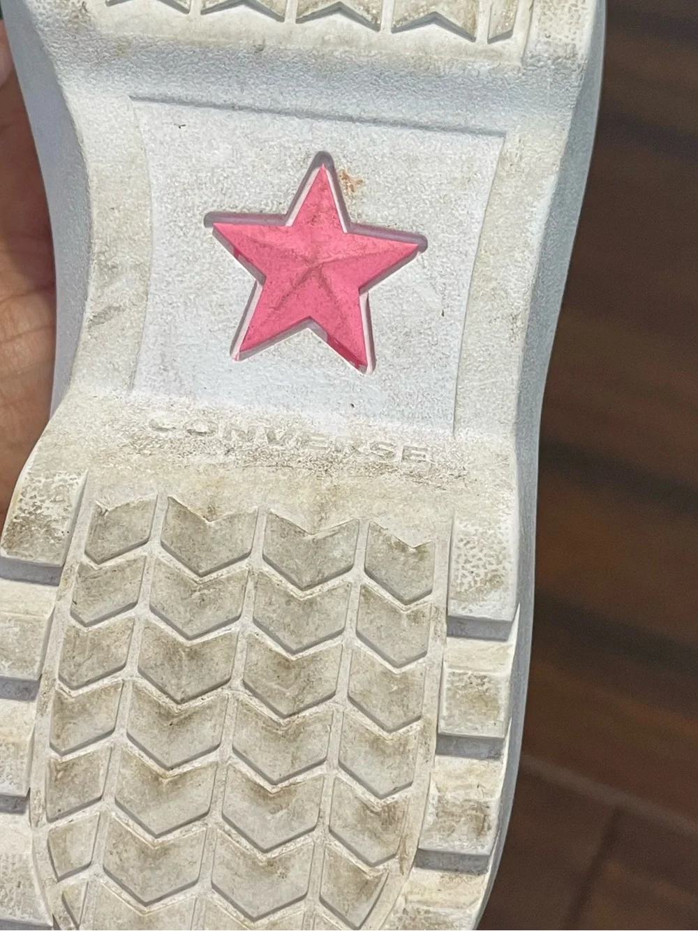 Converse Pink Glitter Platform High Tops